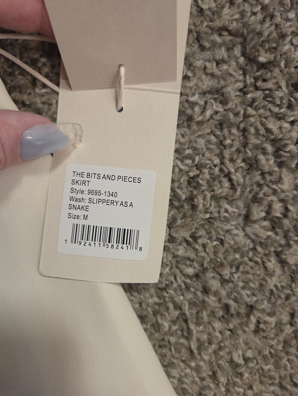 NWT MOTHER Multicolor Bits And Pieces Skirt - White, Mustard & Browns - Picture 4 of 12
